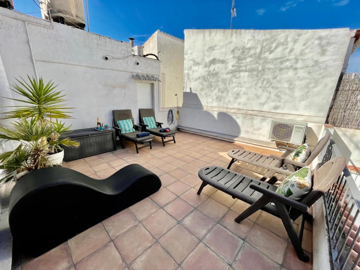 Sea Dreams With Amazing Terrace Lägenhet Sitges Exteriör bild